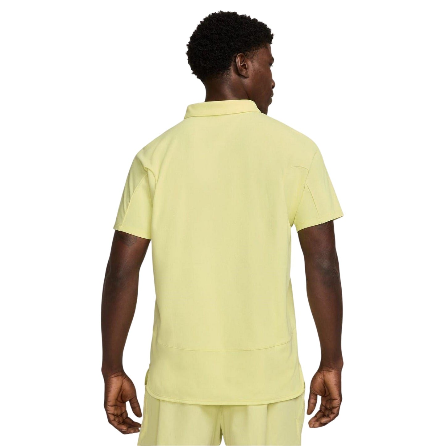 Green-Ash - Back - Nike Mens Oz Open Polo Shirt