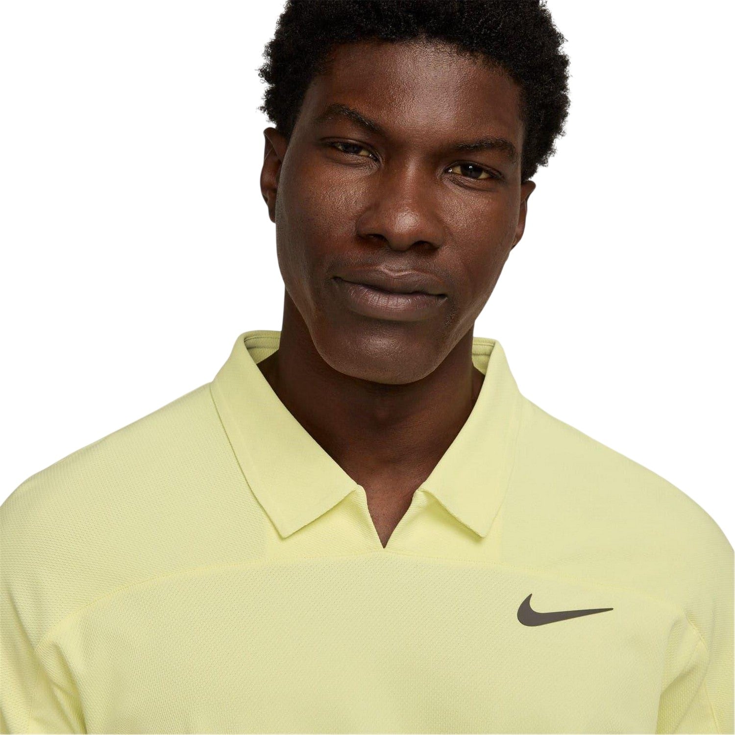 Green-Ash - Side - Nike Mens Oz Open Polo Shirt