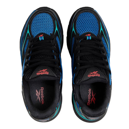 Black-Blue - Side - Reebok Childrens-Kids Belwave Logo Trainers