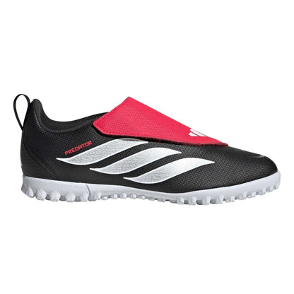 Black-Red - Lifestyle - Adidas Womens-Ladies Predator Club Trainers
