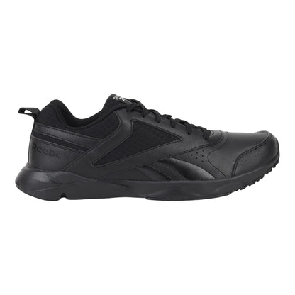 Black - Front - Reebok Childrens-Kids XT Sprinter Leather Low Trainers