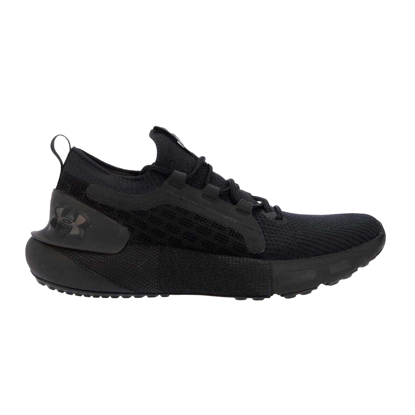 Black - Side - Under Armour Mens Hovr Phantom 3 SE Running Shoes