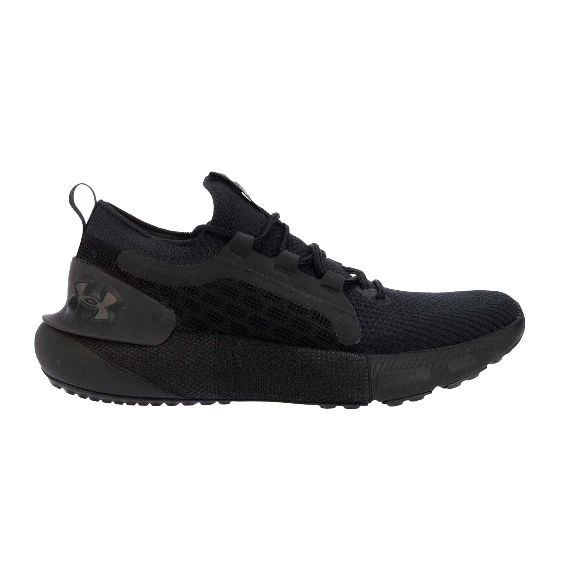 Black - Side - Under Armour Mens Hovr Phantom 3 SE Running Shoes