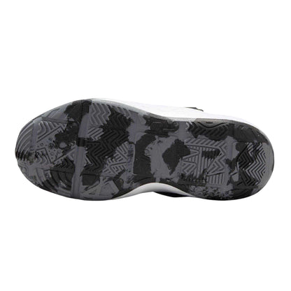 Black-White - Lifestyle - Nike Childrens-Kids Team Hustle D Basketball Trainers