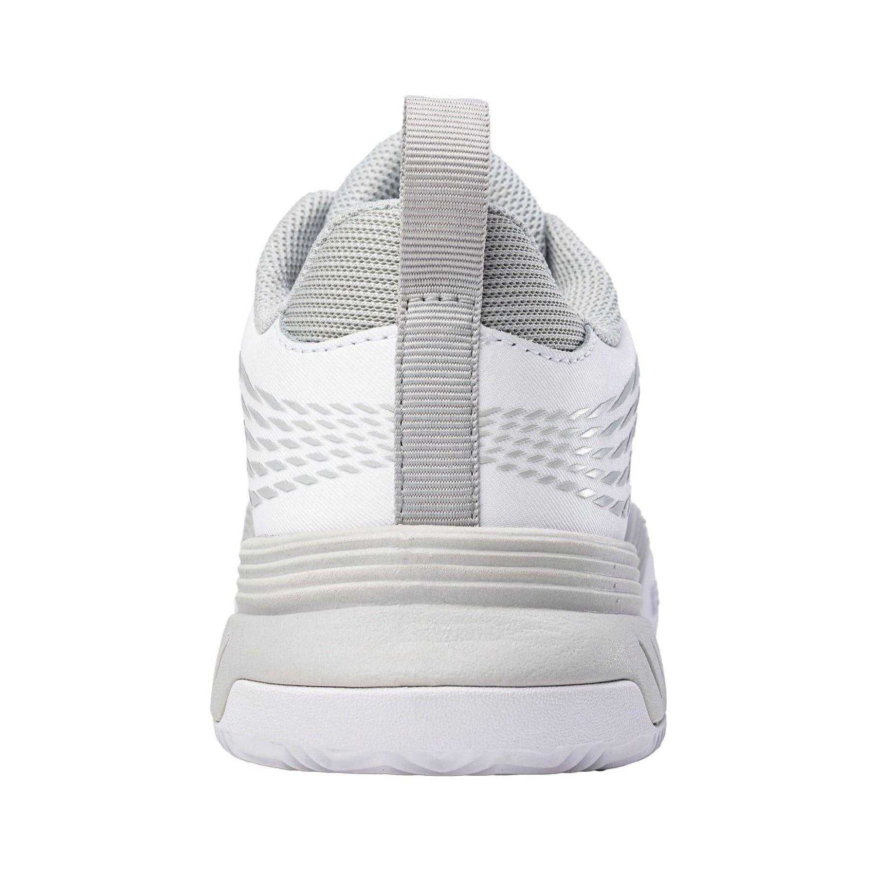 White-Gray Dawn - Back - K-Swiss Womens-Ladies SpeedEx Tennis Shoes