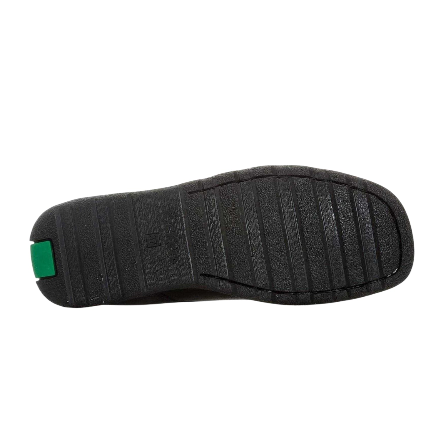 Black - Pack Shot - Kickers Boys Fragma Leather Lace Up School Shoes