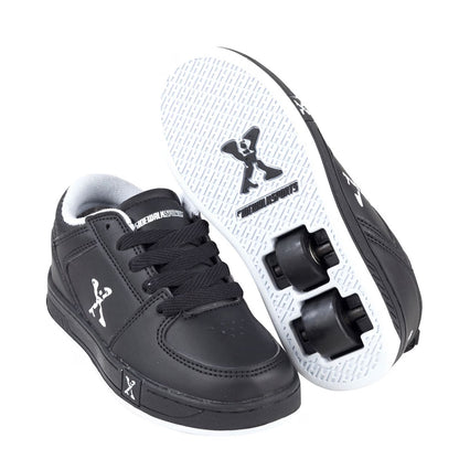 Black - Lifestyle - Sidewalk Sport Childrens-Kids Street Lace Up Trainers