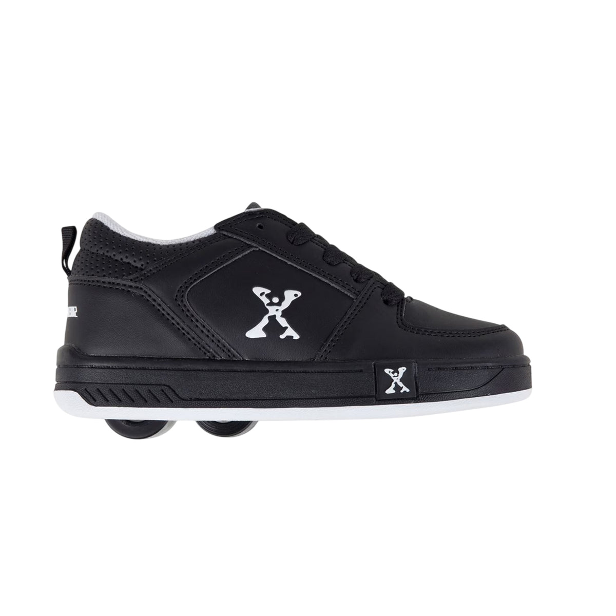 Black - Front - Sidewalk Sport Childrens-Kids Street Lace Up Trainers