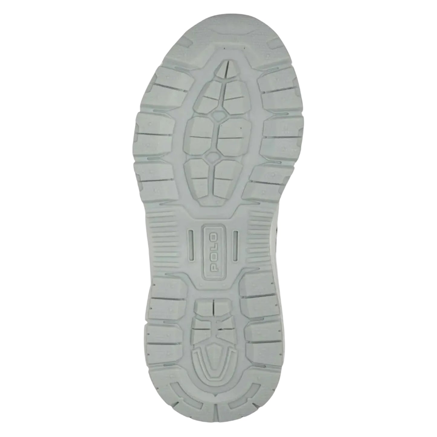 White-Navy - Pack Shot - Ralph Lauren Childrens-Kids Trackster 275 Lace Up Trainers