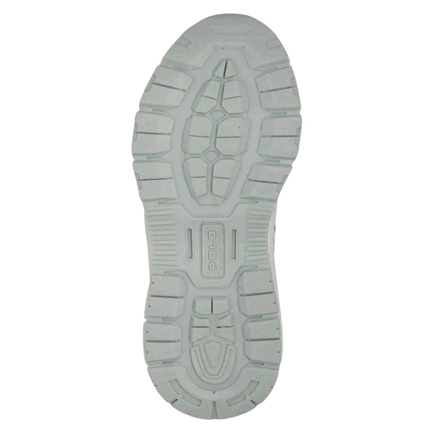 White-Navy - Pack Shot - Ralph Lauren Childrens-Kids Trackster 275 Lace Up Trainers