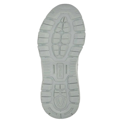 White-Navy - Pack Shot - Ralph Lauren Childrens-Kids Trackster 275 Lace Up Trainers
