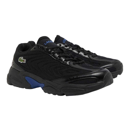 Black-Blue - Front - Lacoste Mens Storm 96 2K Chunky Sole Trainers