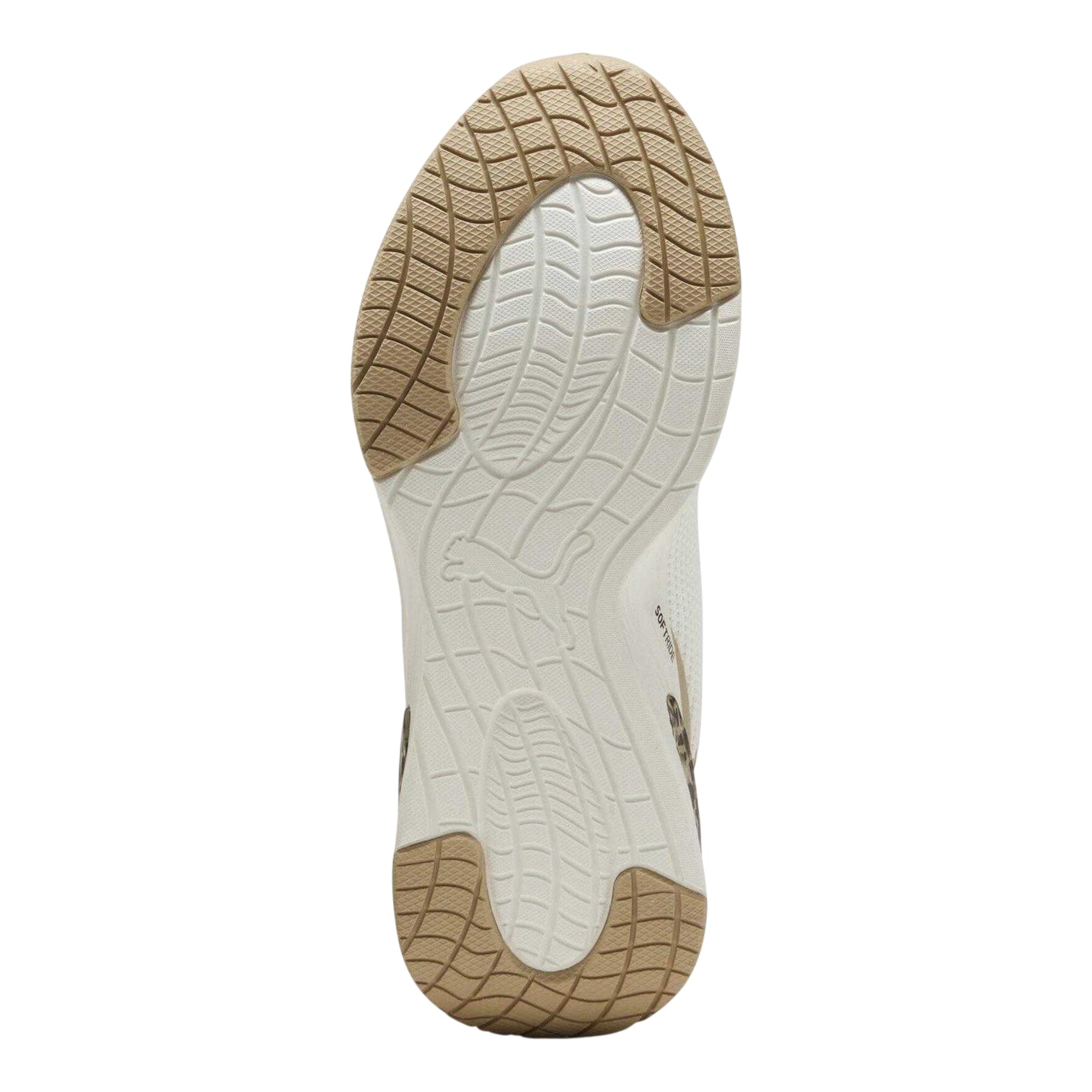White - Lifestyle - Puma Womens-Ladies Animal Print Softride Shoes