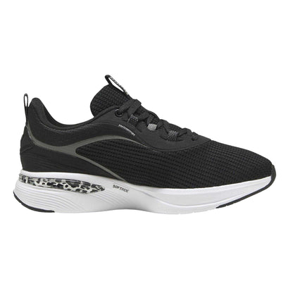 Black - Front - Puma Womens-Ladies Animal Print Softride Shoes