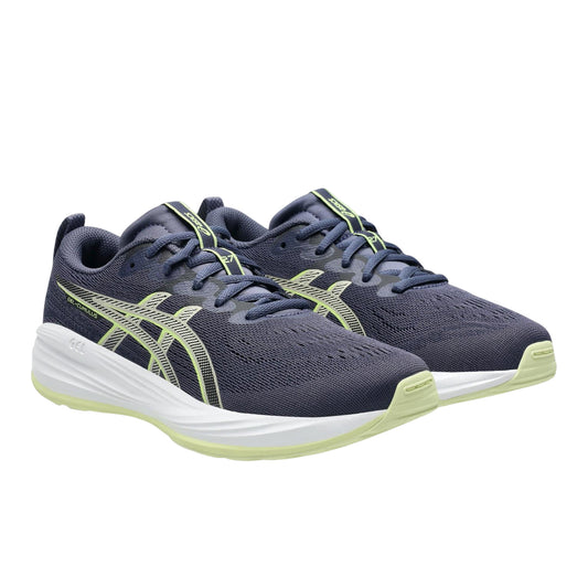 Indigo Fog-Total Fog - Front - Asics Childrens-Kids Cumulus 27 Gel Trainers