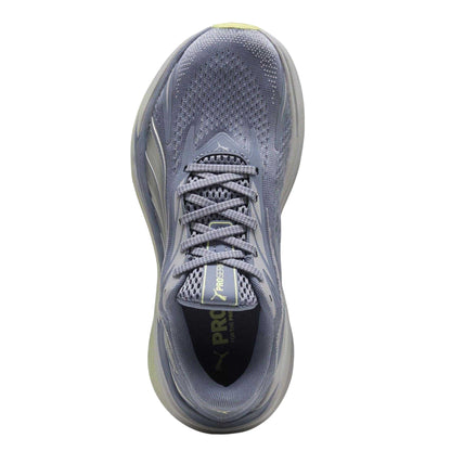 Silver-Green - Side - Puma Womens-Ladies Maxima Pro Trainers