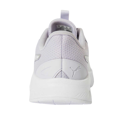 Lilac-White - Back - Puma Womens-Ladies Flex Focus Trainers