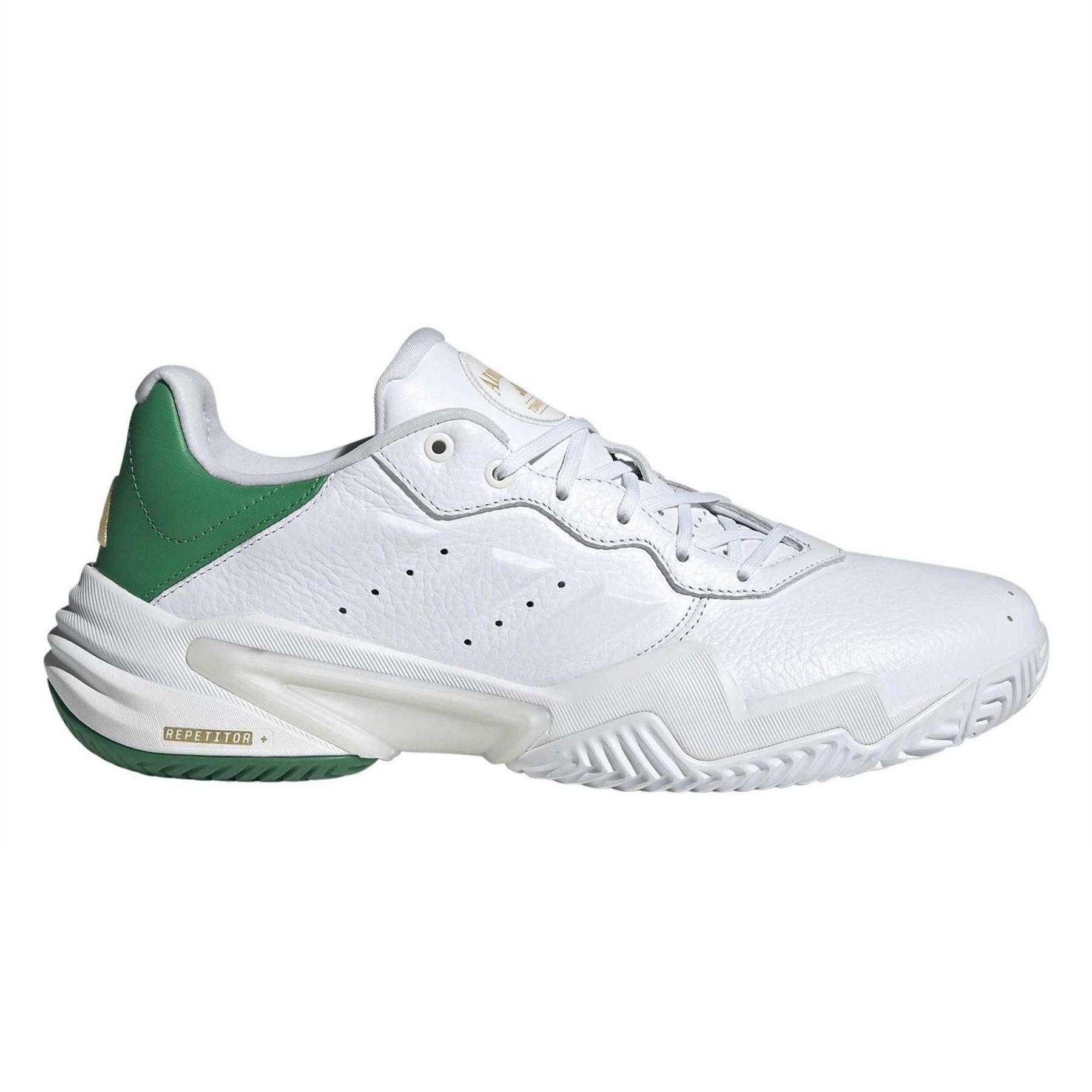 Gold-White-Green - Lifestyle - Adidas Mens Barricade 13 Lace Up Trainers