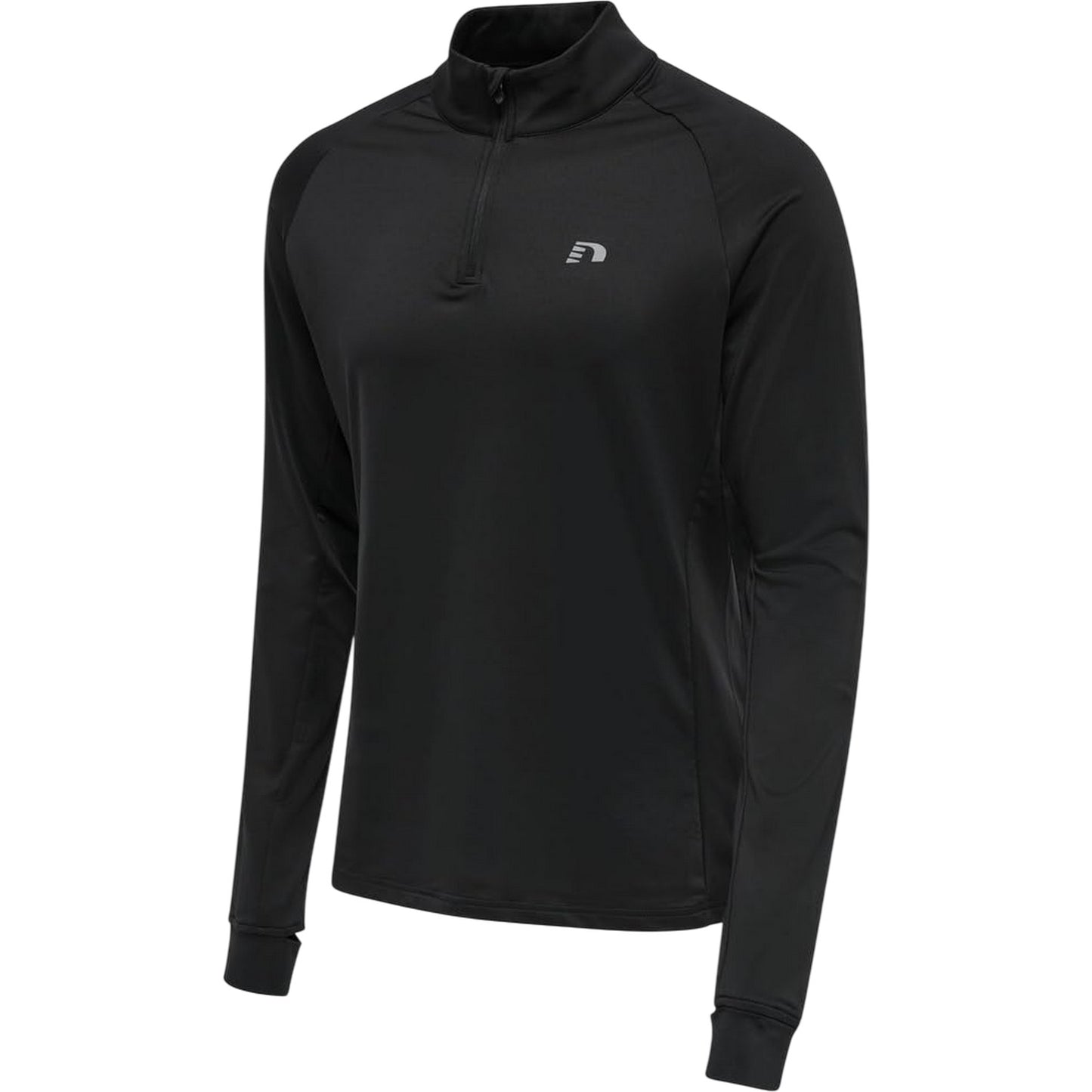 Black - Side - Newline Womens-Ladies Core Half Zip Track Top