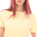 Yellow - Side - Boss Womens-Ladies Cotton Jersey T-Shirt