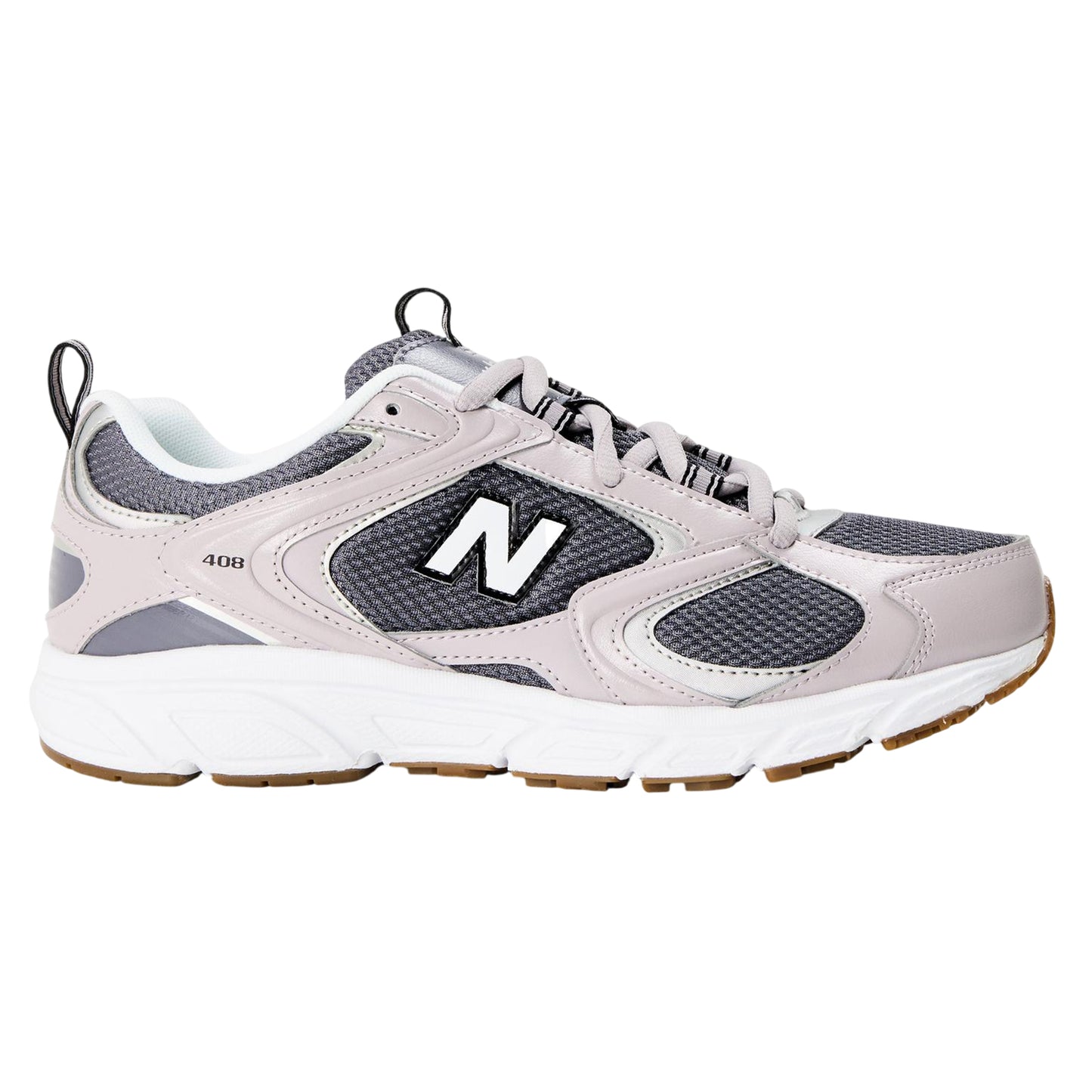 Grey-Taupe - Front - New Balance Mens 408 V1 Low Cut Trainers