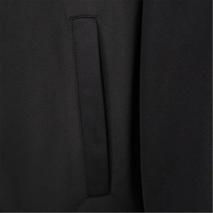 Black - Pack Shot - Slazenger Womens-Ladies Embroidered Logo Athletic Tracksuit Set