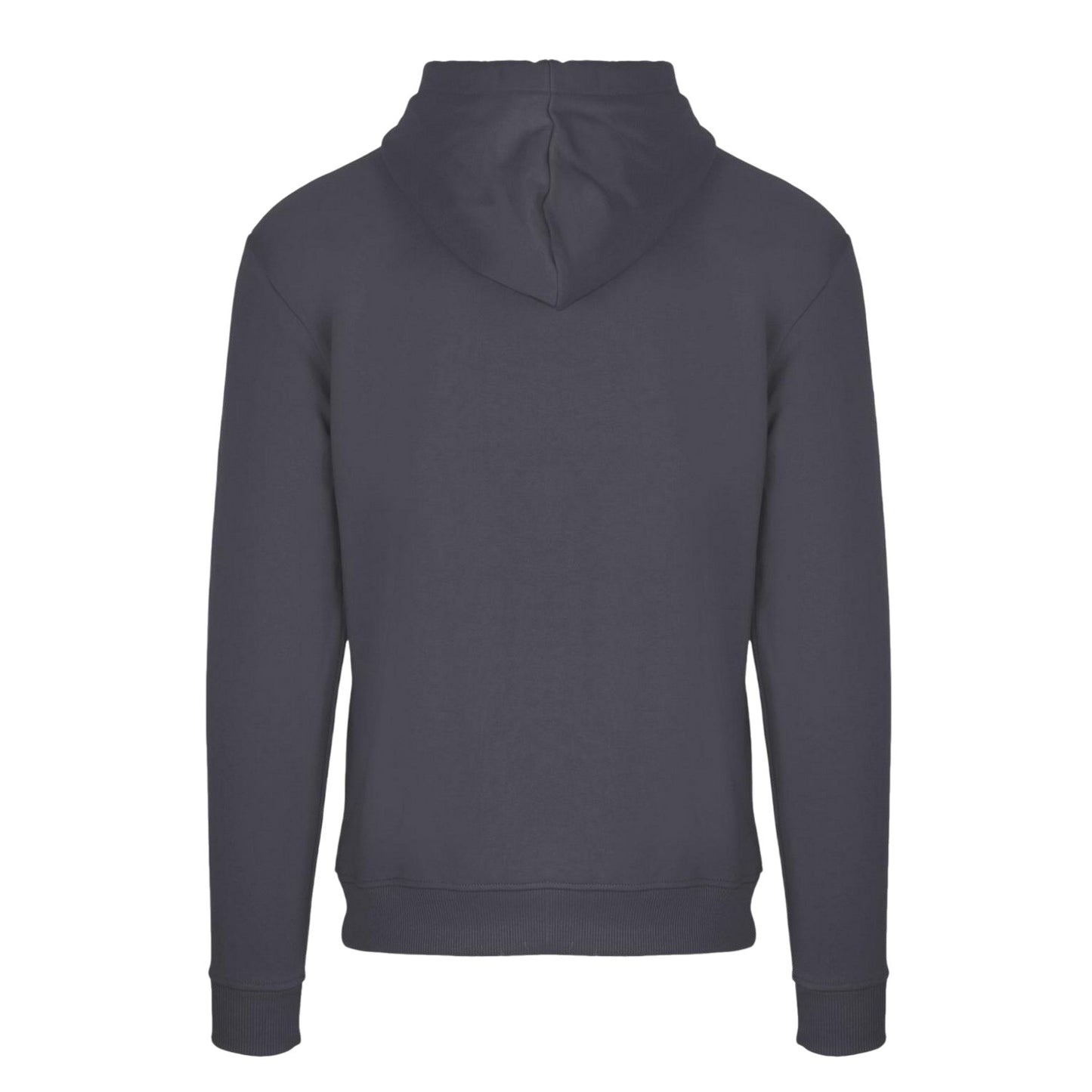 Antracite - Back - Aquascutum Mens Logo Hoodie