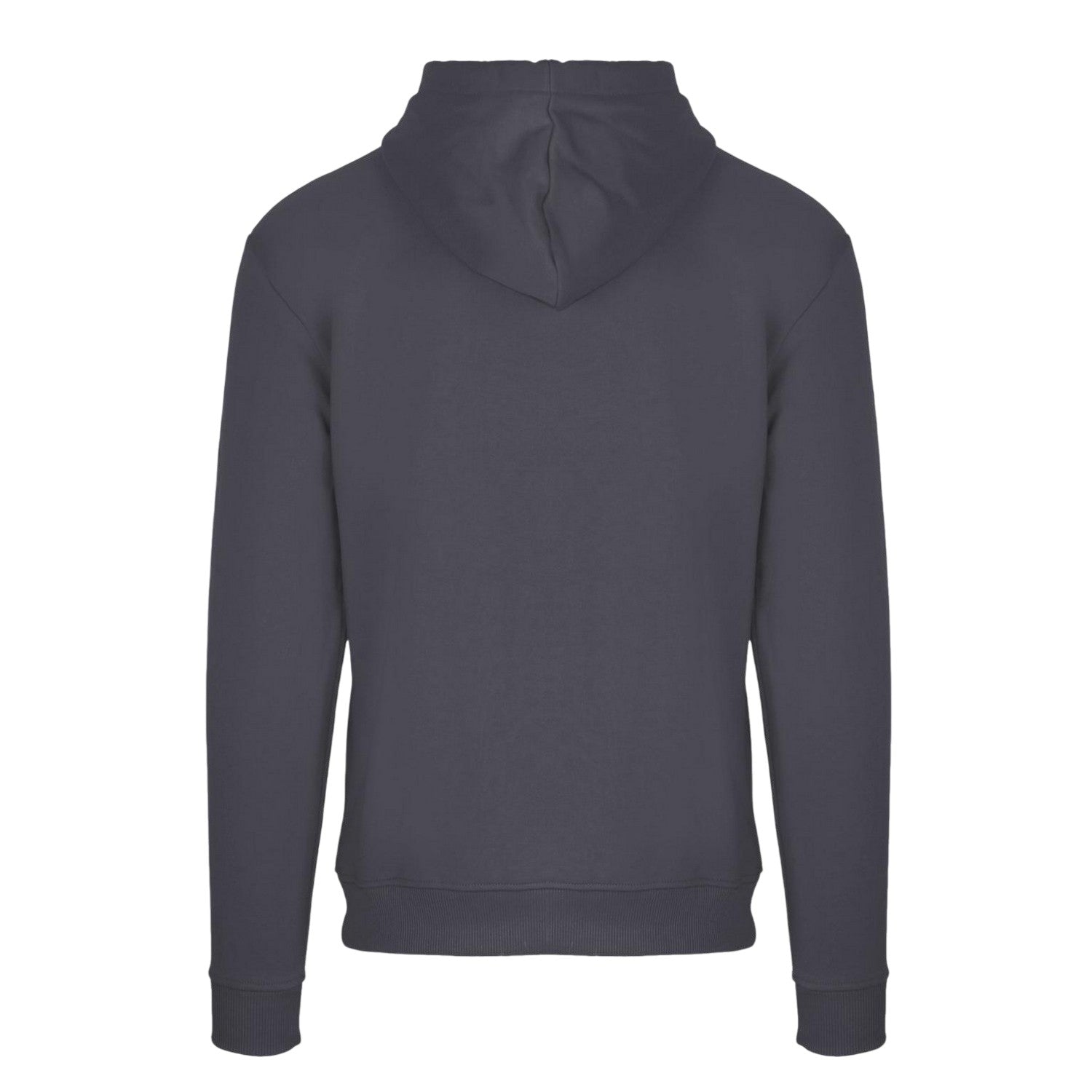 Antracite - Back - Aquascutum Mens Logo Hoodie