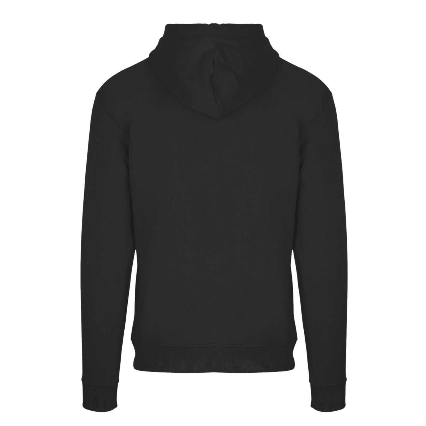 Black - Back - Aquascutum Mens Logo Hoodie