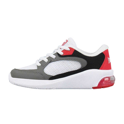 White-Red - Back - Everlast Childrens-Kids Assist Low Trainers