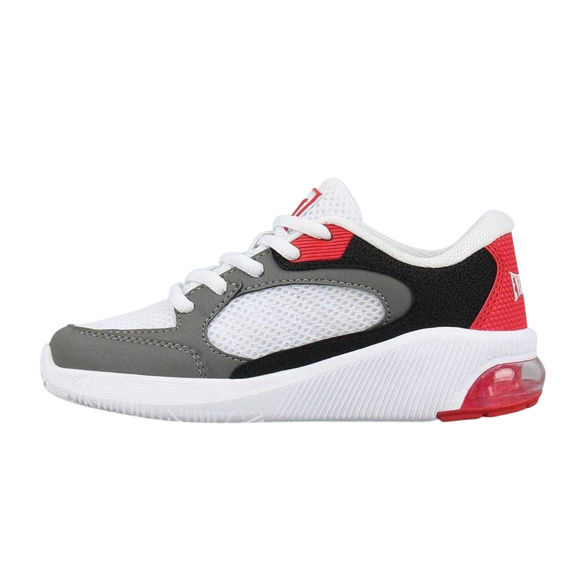 White-Red - Back - Everlast Childrens-Kids Assist Low Trainers