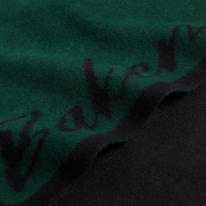 Dark Green - Lifestyle - Ted Baker Lettering Knitted Reversible Scarf
