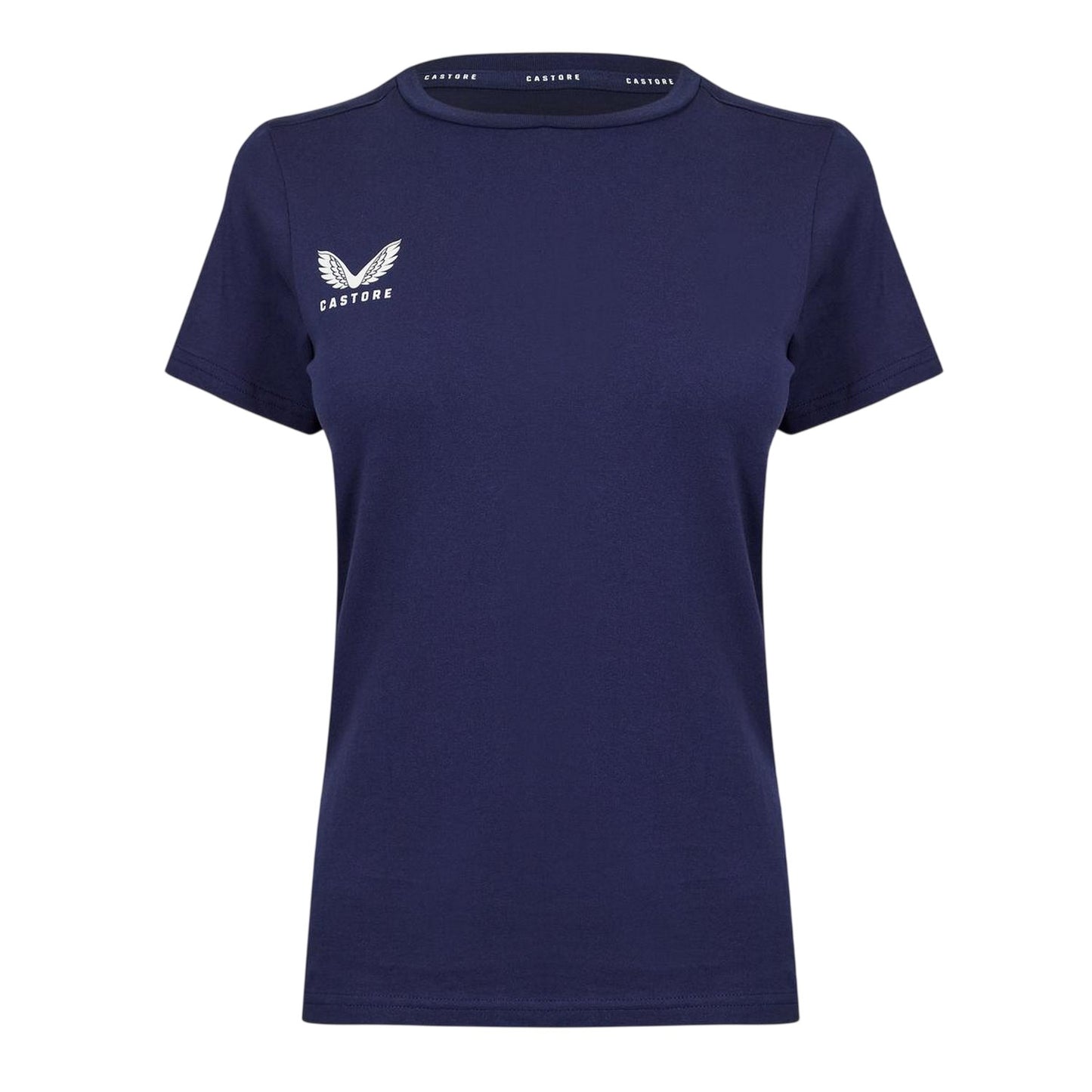 Peacoat - Front - Castore Womens-Ladies Logo T-Shirt