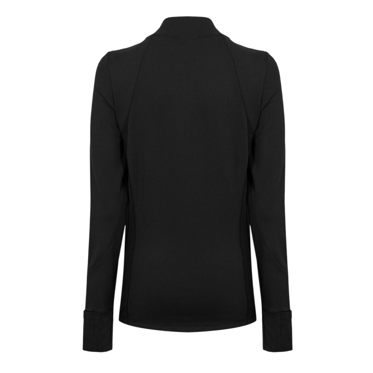 Black - Back - USA Pro Womens-Ladies Core Fitness Track Top