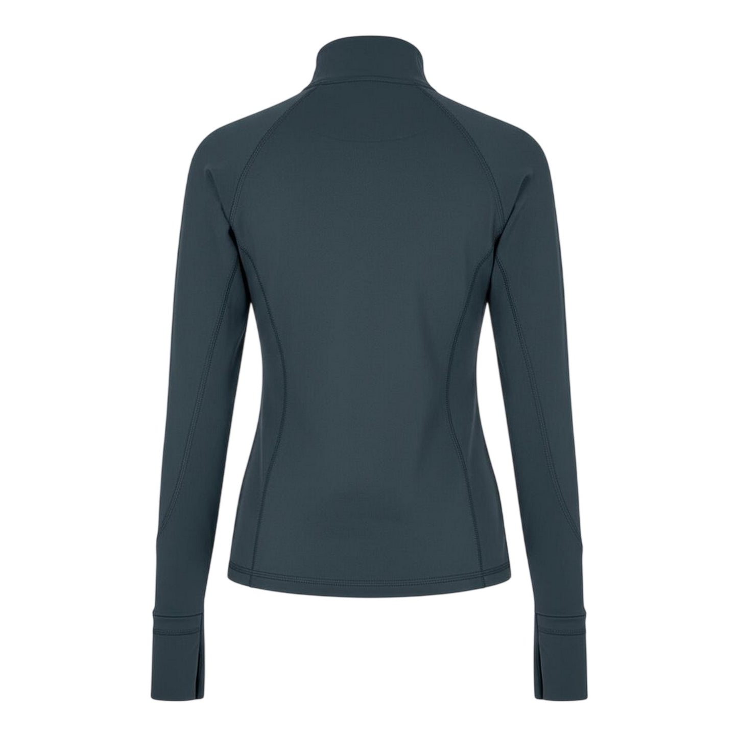 Charcoal - Back - USA Pro Womens-Ladies Core Fitness Track Top