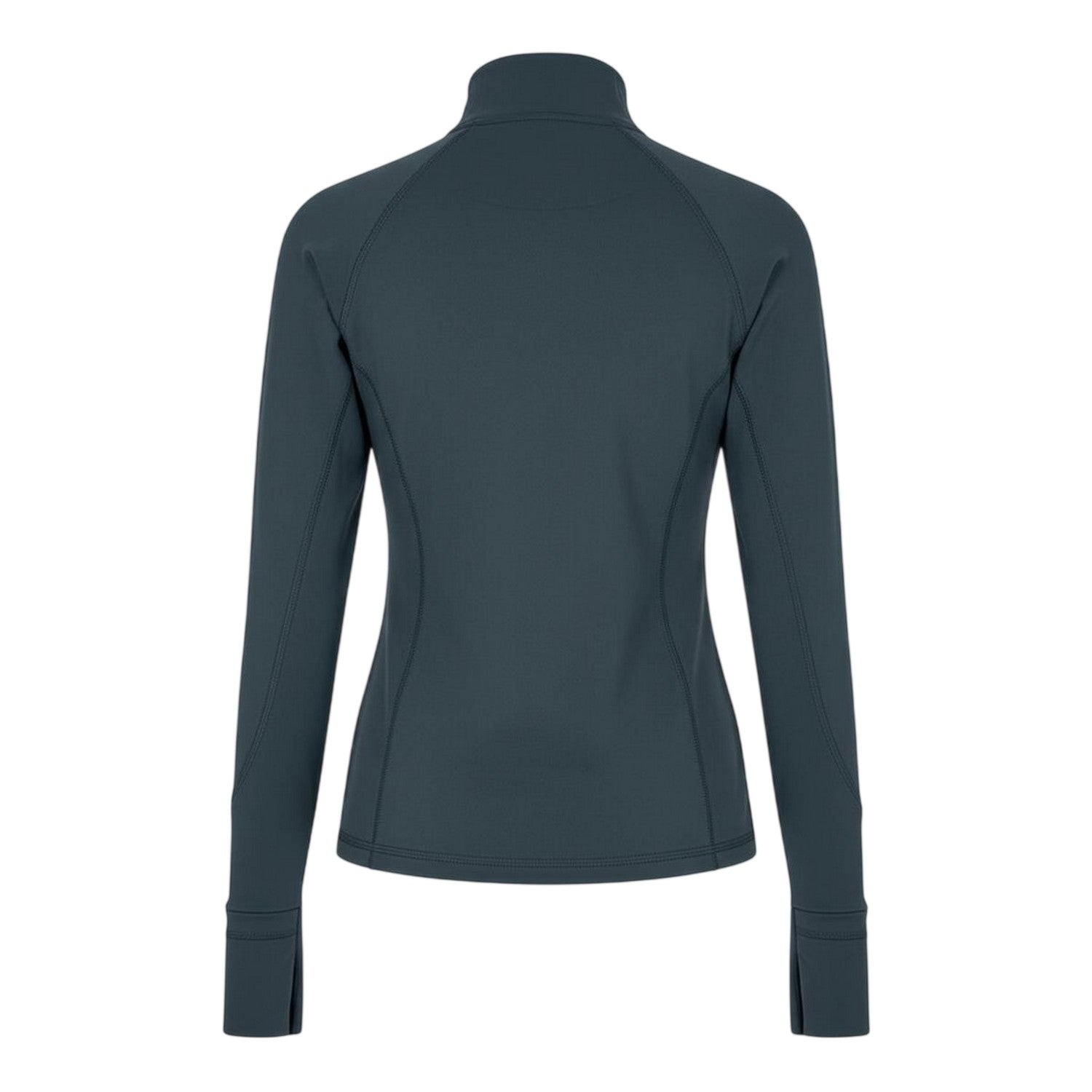 Charcoal - Back - USA Pro Womens-Ladies Core Fitness Track Top