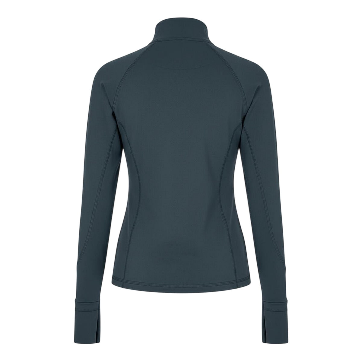 Charcoal - Back - USA Pro Womens-Ladies Core Fitness Track Top