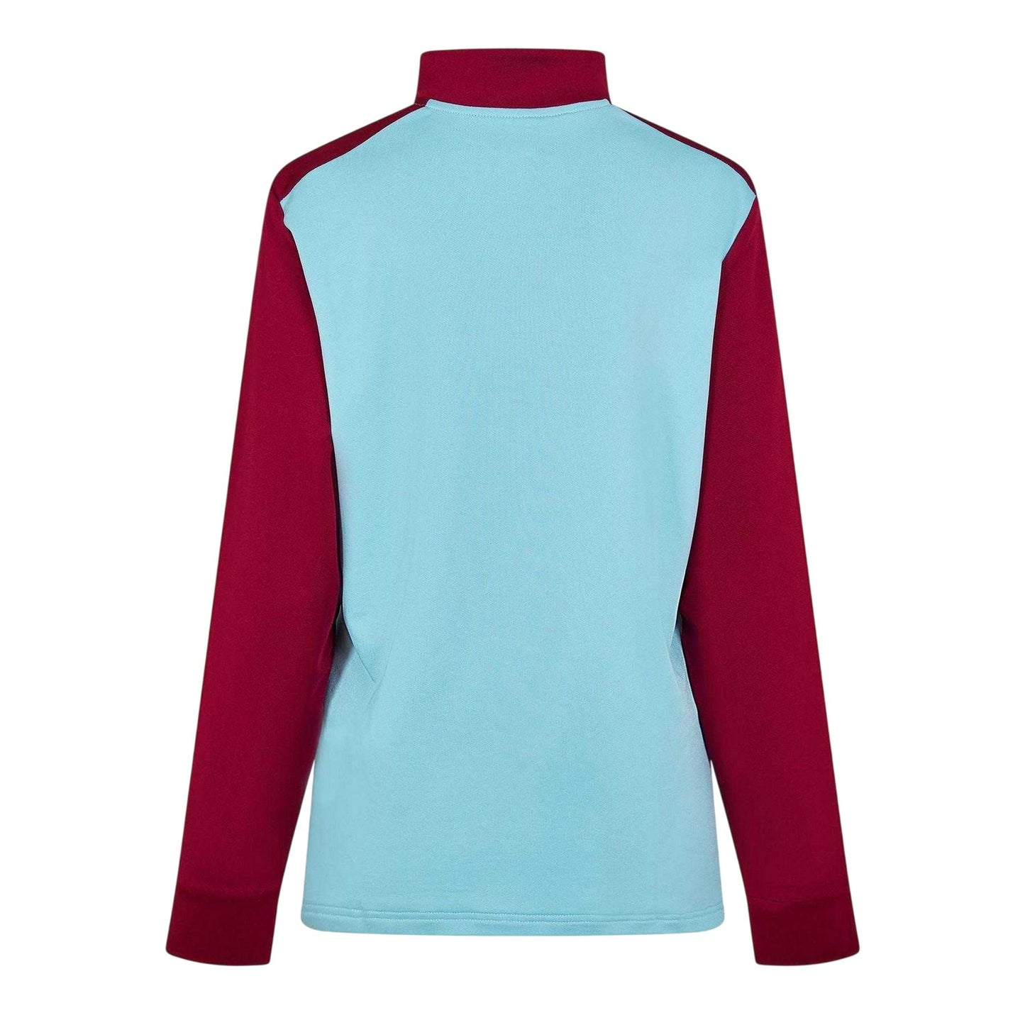 Sky Blue - Back - Castore Womens-Ladies Aston Martin  Drill Top
