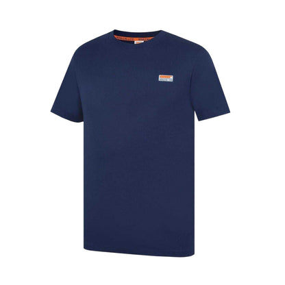 Navy - Side - SoulCal Mens Signature Regular T-Shirt