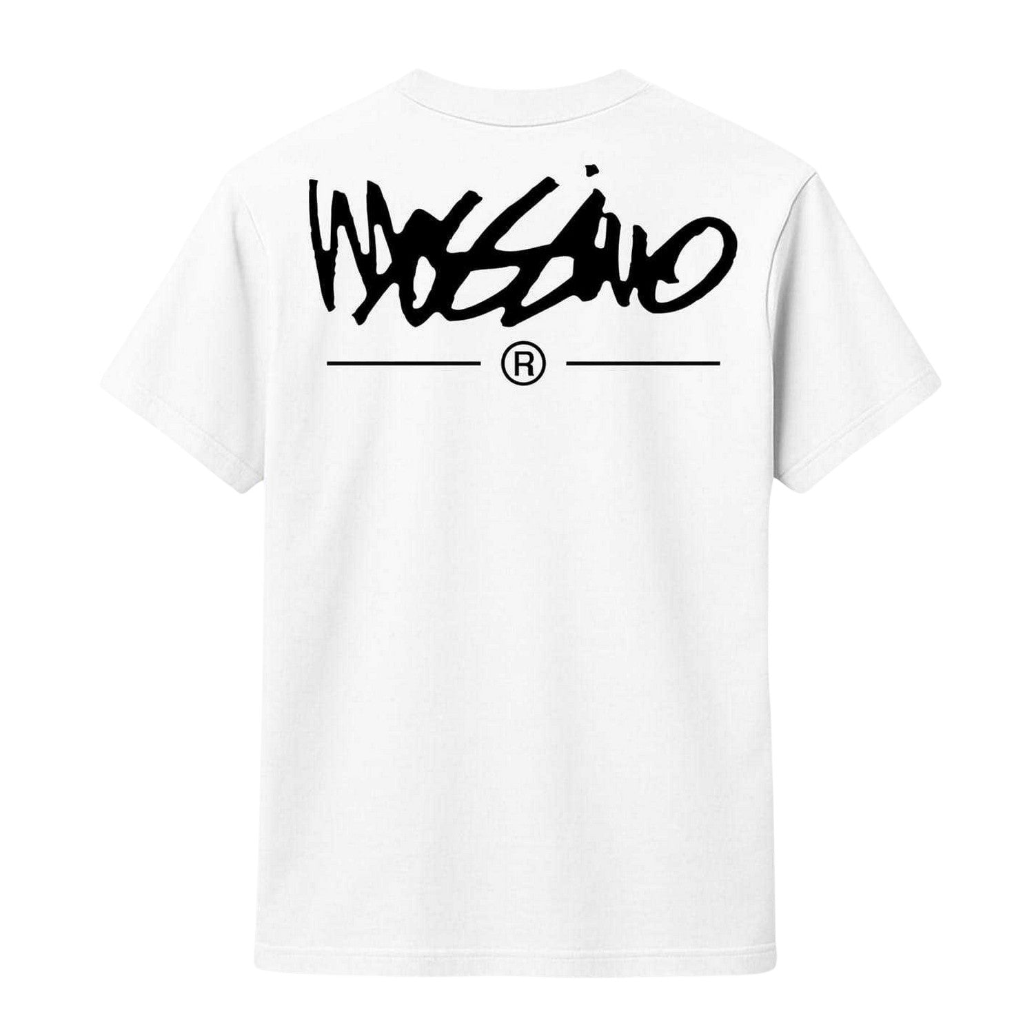 White - Back - Signature Mens Signature Crew Neck T-Shirt