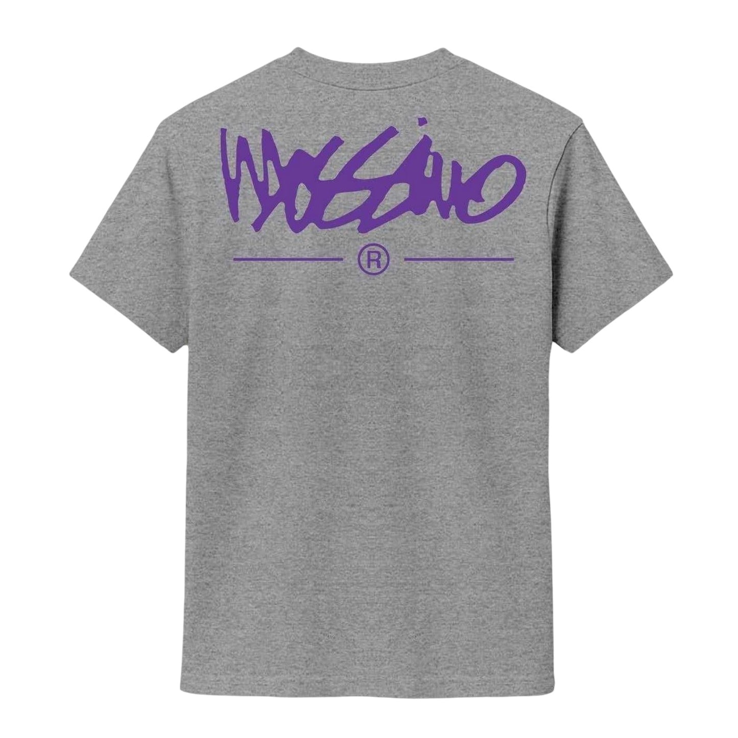 Grey Marl - Back - Signature Mens Signature Crew Neck T-Shirt