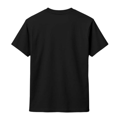 Black - Back - Republic of California Mens Cali Crew Neck T-Shirt