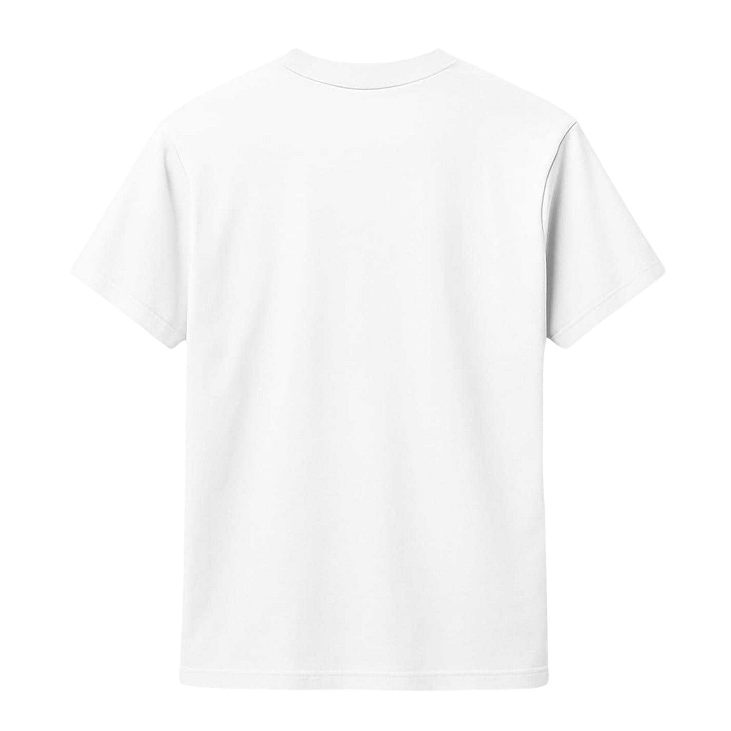 White - Back - Republic of California Mens Cali Crew Neck T-Shirt