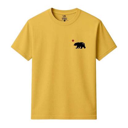 Daisy - Front - Republic of California Mens Cali Crew Neck T-Shirt
