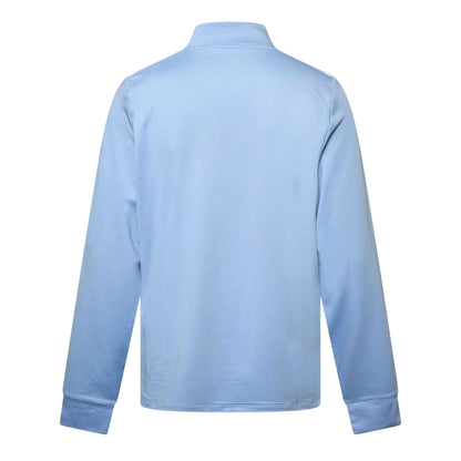 Blue-White - Back - Castore Womens-Ladies Aston Martin  Long-Sleeved Drill Top