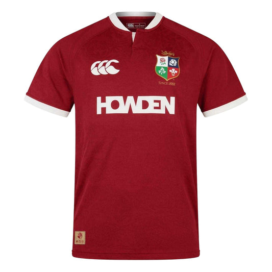 Red Dahlia - Front - Canterbury Mens 2025 British & Irish Lions Rugby Jersey