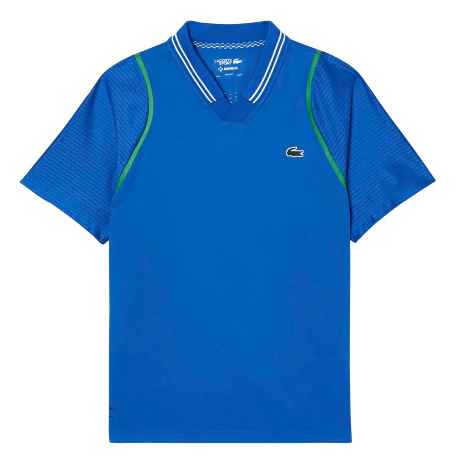 Blue - Front - Lacoste Mens Daniil Medvedev Tennis Polo Shirt