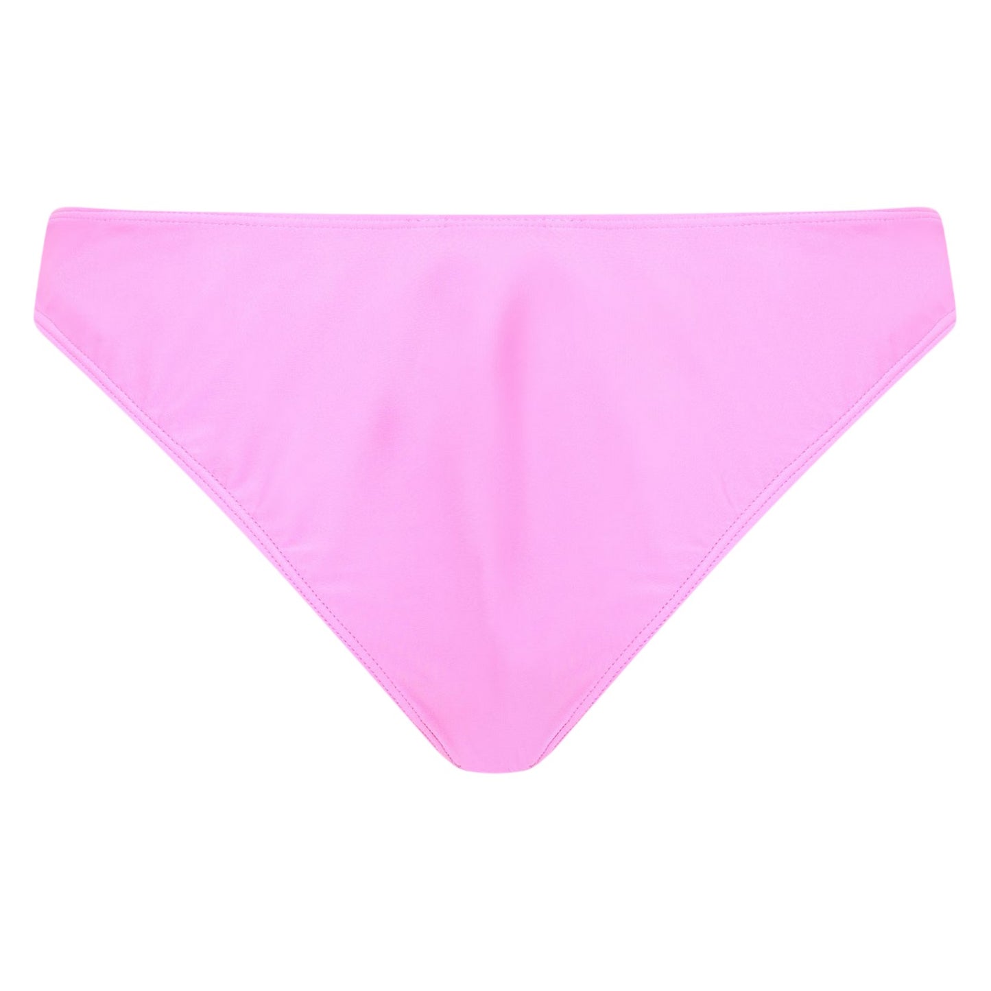 Bright Pink - Back - Brave Soul Womens-Ladies Mid Rise Bikini Bottoms