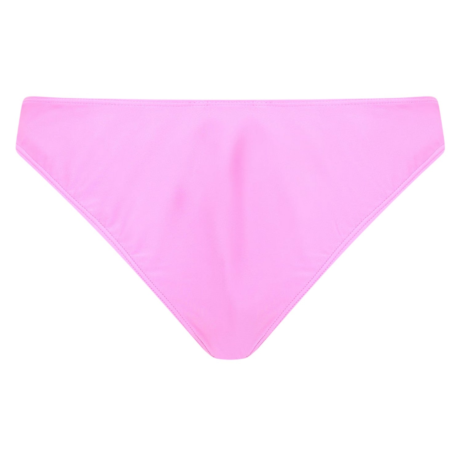 Bright Pink - Back - Brave Soul Womens-Ladies Mid Rise Bikini Bottoms