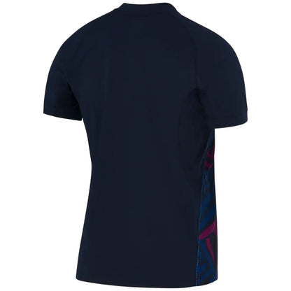 Blue-Purple - Back - Nike Mens Stadium Racing 92 Rugby Away Jersey